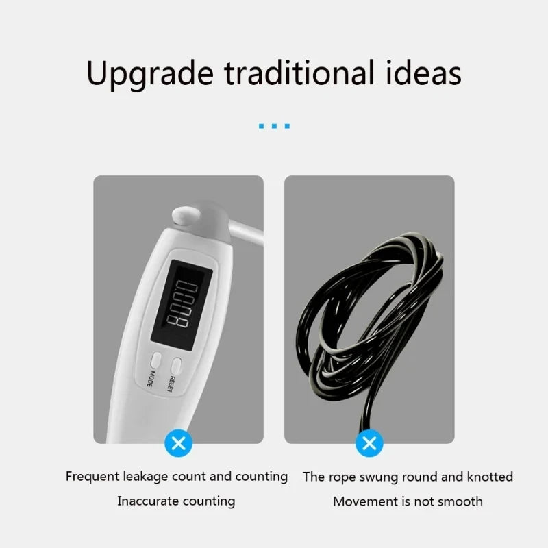 MIJIA 1PC Digital Wireless Calorie Counter Skip Rope Sport Weights Exercise Fitness Body Building Cordless Digital Jump Rope