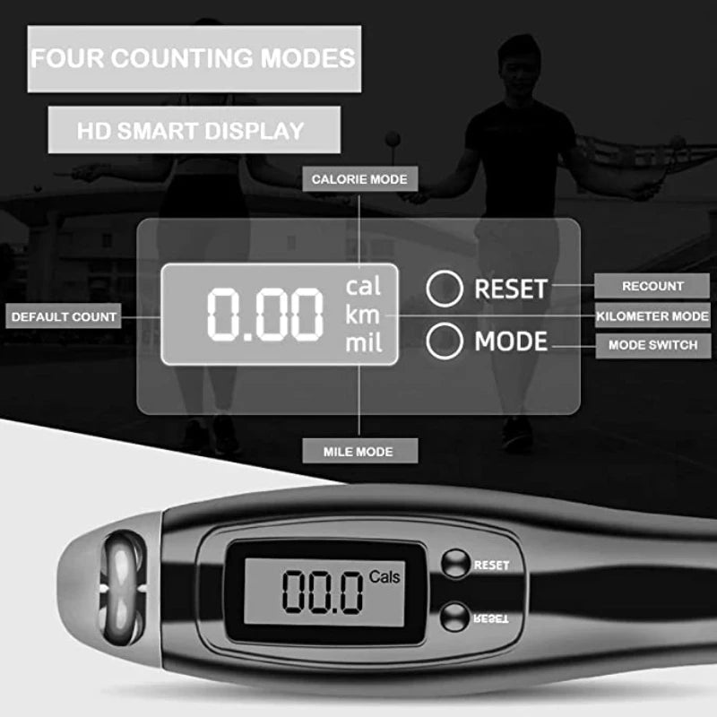 MIJIA 1PC Digital Wireless Calorie Counter Skip Rope Sport Weights Exercise Fitness Body Building Cordless Digital Jump Rope